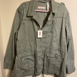 Levi’s Military Style Jacket Army Green 3x